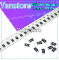 100Pcs 1206 ตัวต้านทาน SMD 0R ~ 10M 1/2W 0 1 10 100 150 220 330 โอห์ม 1K 2.2K 10K 100K 0R 1R 10R 100R 150R 220R 330R