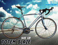 ? --&amp;gt; ลดราคา &amp;lt;-- ? จักรยานเสือหมอบ Totem Blaze size 49 สีเทา ???