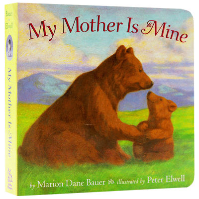 You are my mothers original English book my mother is mine Wang Peiyu book list stage 1 Introduction picture book parent-child reading stories for children aged 2-4 picture book picture paperboard book with dear zoo book