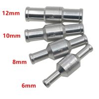 6/8/10/12mm Aluminium Alloy One Way Fuel Non Return Check Valve Petrol Diesel For Car Vacuum Hose Oil Water Pumps