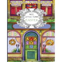 Nice Little Town Easter: Adult Coloring Book (Coloring pages for relaxation, Stress Relieving Coloring Book)