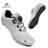 2023 Large Size Cycling Shoes Men Breathable MTB Cleat Shoes Self-Locking Racing Road Bike SPD Shoes Ultralight Bicycle Sneakers