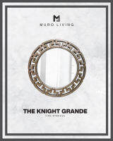 กระจกตกแต่งผนังดีไซน์ Muro Living รุ่น THE KNIGHT GRANDE