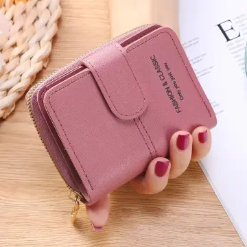 Small Genuine Leather Credit Card Holder 12 Card Slots Mini Wallet Cash  Purses | eBay