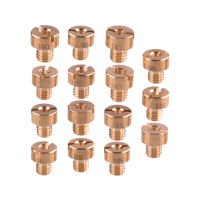 15Pcs คาร์บูเรเตอร์หลัก Jet Kit Fit สำหรับ Mikuni VM22 VM24 VM26 VM30 Carb 125cc-250cc เครื่องยนต์รถจักรยานยนต์ Dirt Pit Bike604