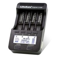 LiitoKala PD4 Lii-500S S6 500ที่ชาร์จแบตเตอรี่3.7V 18650 26650 21700 1.2V Ni-MH แบตเตอรี่ขนาด AA AAA ทดสอบความจุของแบตเตอรี่