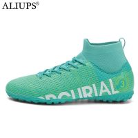 ALIUPS Size 31-48 Men Professional Soccer Shoes Sneakers Kids Futsal Football Shoes for Boys Girl