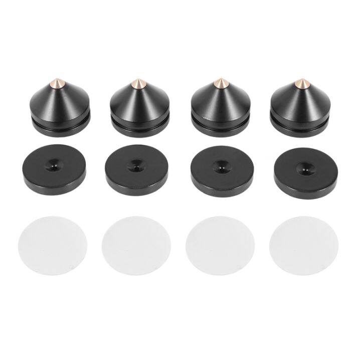8 Sets Speaker Loudspeaker Spikes Stand Feets Audio Speaker Repair