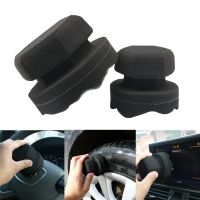 Car Polishing Waxing Sponge hexagonal grip applicator car detailing hand tire wax sponge High Density Foam Sponge For Auto