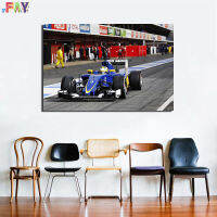 FAY-Sauber F1ห้องนั่งเล่นภาพศิลปะบนผนัง0725E2ผ้าใบตกแต่งบ้านรถ