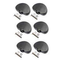 ：《》{“】= 6 Pcs Black Guitar Tuning Pegs Keys Button Tuners Machine Heads, Premium Plastic