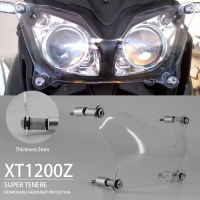 : 》{:“สำหรับ YAMAHA XT 1200 Z XT1200Z Xt1200ซุปเปอร์ Tenere 2010อุปกรณ์เสริมรถจักรยานยนต์ฝาครอบเลนส์ไฟยามที่ป้องกันไฟหน้าอะคริลิค