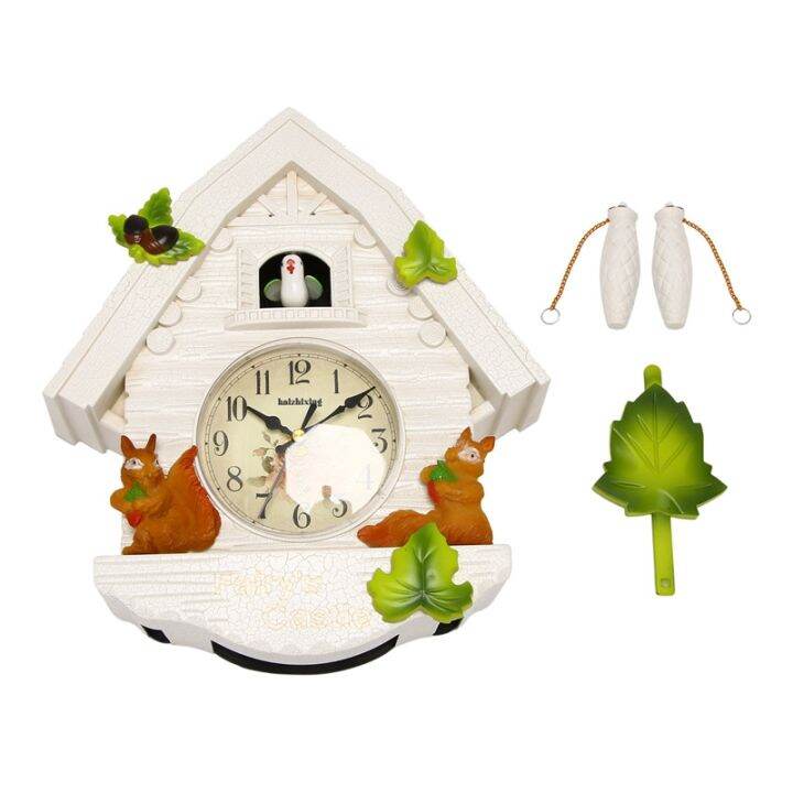 Cute Bird Wall Clock Cuckoo Alarm Clock Cuckoo Clock Living Room Watch
