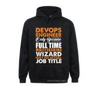 [Qinqin clothing]กีฬาตลกผู้ชาย Devops Hoodies วิศวกรไม่ได้เป็นงานจริงชื่อ Coder โปรแกรมเมอร์เสื้อวินเทจเสื้อสวมหัว Hoody