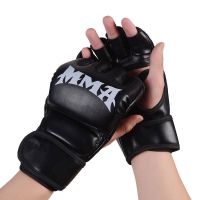 Best Sealing Half Finger Fight Boxing Gloves Mitts Karate Sandbag TKD Protector For Boxeo MMA Muay Thai Kick Boxing Training