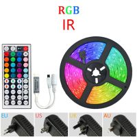 นำแถบไฟ RGB 5050บลูทูธ Luces นำ2835กันน้ำ WIFI DC เทปโคมไฟแบบยืดหยุ่นชุดไขควงอิเล็คทรอนิกห้องนอน Backlit ตกแต่ง