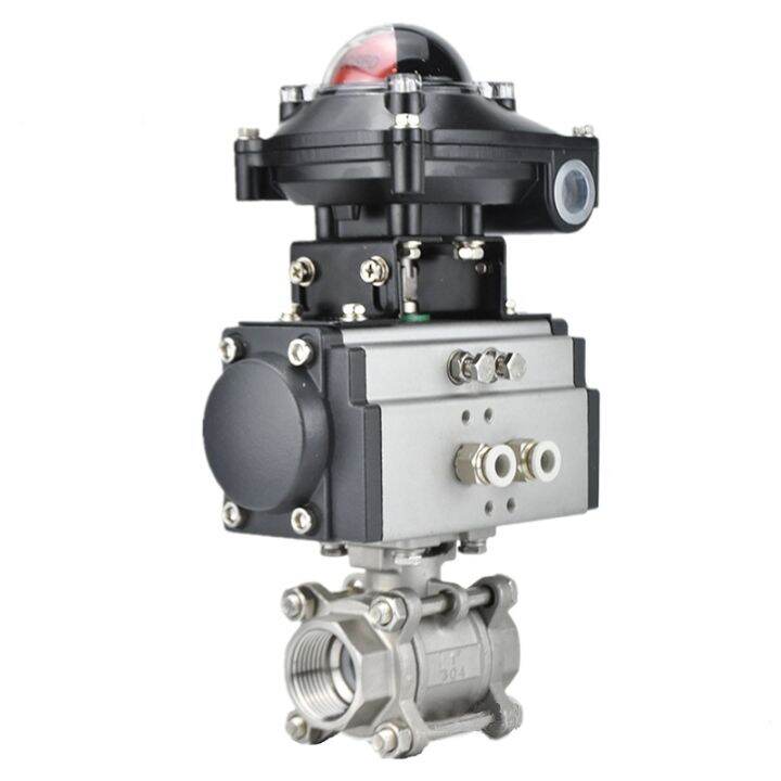 hot-3-8-three-piece-platform-pneumatic-304-acting-cylinder-with-feedback