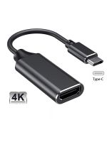 4K USB3.1 USB Type C to HDMI Adapter Cable for Samsung Microsoft Portable Converter Cable for Home Office Computer Accessories Adapters