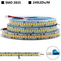 【cw】 5m 1200 SMD 2835 LED Strip Light 12V 24V DC Flexible LED Tape Ribbon 240 led/m LED Strip White Warm White 4000K Red Blue Green !