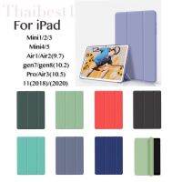 เคสสำหรับiPad ซิลิโคน สีเรียบ สวยหรู สีพาสเทลไอแพด10.2,10.5,11(2020)(iPad 9.7,Air1/Air2/Air3