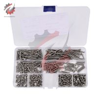 400/200PCS M3 Cross Flat Head Self Tapping Screw Assortment Kit Wood Thread Nail Screw Sets DIY Countersunk Head Smal Scres