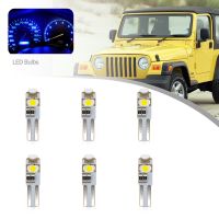 6Pcs For Jeep Cherokee XJ Wrangler TJ 1997-2001 Led Bulbs Car Dashboard Warming Indicator Speedo Map Dome Reading Lamps