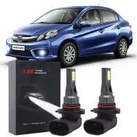 ชุดหลอดไฟตัดหมอกฮาโลเจน LED 6000K แบบเปลี่ยน สําหรับ HONDA BRIO AMAZE MOBILIO 2014 2015 2016 2018 (1 คู่) เสียบและเล่น