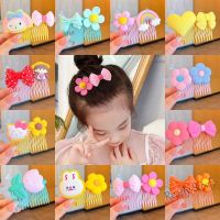 【Ready Stock】 ▤▦✐ C18 Korean Little Girl Cute Hair Clip Baby Bangs Hair Comb Childrens Broken Hair Artifact Hair Accessories