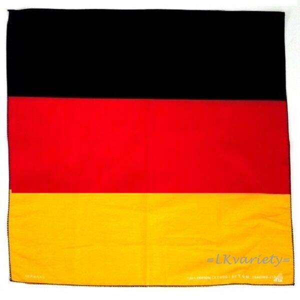 ผ้าลายธงชาติเยอรมัน-ผ้าพันคอ-ผ้าโพกหัว-bandana-german-flag-scarf-headband