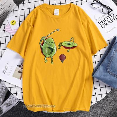 Funny Avocado Fashion T-Shirts Men Harajuku Breathable Casual T Shirt Funny Tee Shirt Hip Hop Brand Tshirt Male