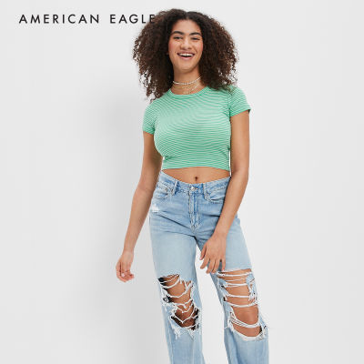 American Eagle Long Life Tiny Top เสื้อยืด ผู้หญิง ไทนี่ (NWTS 037-8826-300)
