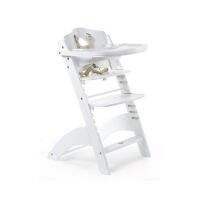 CHILDHOME เก้าอี้ทานอาหาร LAMBDA 3 EVOLUTIVE HIGH CHAIR + TRAY COVER - WHITE