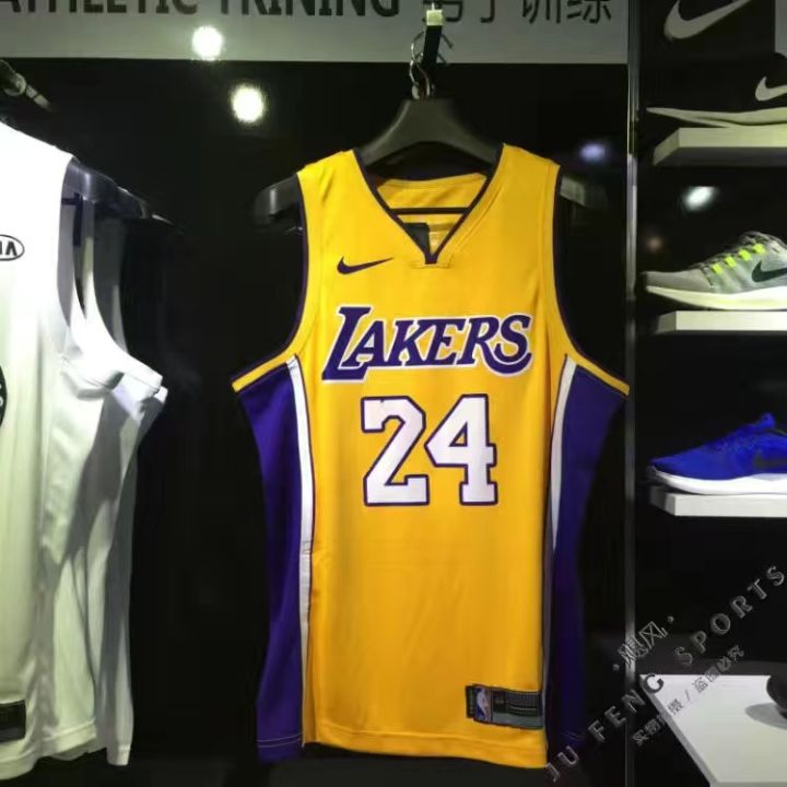 cosido-เสื้อยืด-ลายทีมบาสเก็ตบอล-los-angeles-lakers-24-kobe-bryant-2022nba