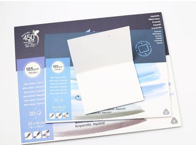 Canson Professional 300g/㎡ Watercolor Painting Book Scetch Pad 8K/16K/32K 20Sheet Drawing Water Color Paper Watercolour Pad Art Supplies Stationery
