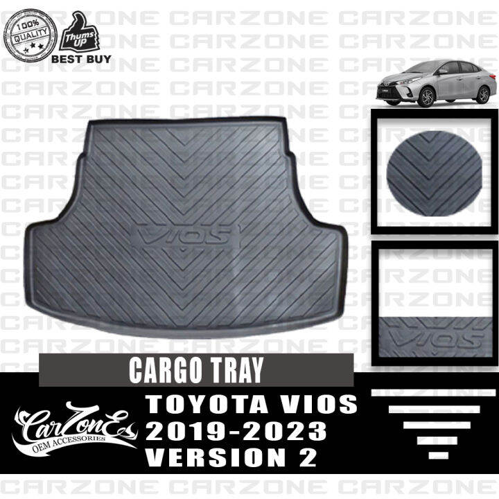 Toyota Vios 20192023 Cargo Trunk/Cargo Tray (Black) Lazada PH