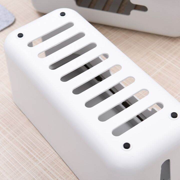 Socket storage box with mobile phone charging seat wire arrangement box