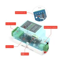 Industry Rail Type Serial Server RS232 To RJ45 Ethernet Module 300-115200Bps TCP/IP To Serial Module