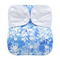 Flash Sale Baby Bag Diaper, Washable, Reusable, Adjustable, 3Kg-15Kg Diapers Reusable Muslin Nappy Naissance Cotton Diaper Cloth