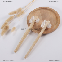 sunkepo6392 1PC denture แปรงทำความสะอาดช่องปากแปรงฟันฟันสองด้าน