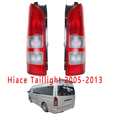 ไฟท้าย Hiace ไฟท้าย รุ่น โตโยต้า ไฮเอช คอมมิวเตอร์ TOYOTA HIACE COMMUTER ปี 2005 - 2013 สีแดง ม่รวมหลอดไฟและสายไฟ