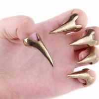 Superior Home Shop Retro Punk Talon Nail Rings Decoration Sharp Alloy Finger Claw Knuckle Ring Set Vintage Style Sharp Alloy Finger Ring