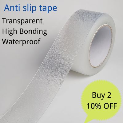 5M/10M Heavy Duty Anti Slip Tape For Stairs Boats Step Floor Safety Strong Abrasive Sticker High Friction Grip PEVA Clear