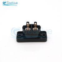 Limited Time Discounts 5Pcs New Hot Power Socket AC Solid Pin Charging Socket Screw Mount Inlet Plug Socket AC250V 2.5A 2Pin IEC 320 C8