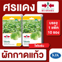 ผักซอง ศรแดง ผักกาดแก้ว โฟรเซ่น F1 บรรจุแพ็คล่ะ 10 ซอง ราคา 230 บาท