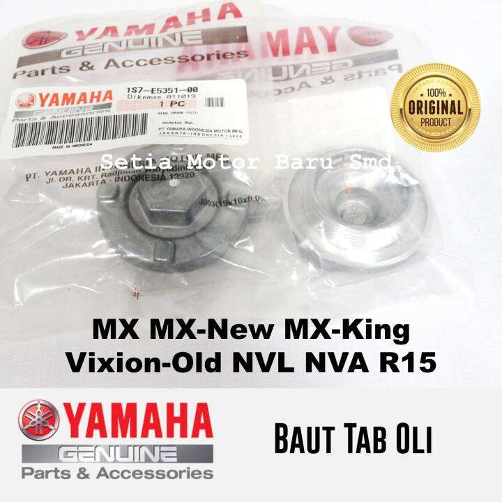 Plug Drain Baut Tab Oli Bawah Nmax N Max Old Mx New Mx King Mxking Vixion Nvl Nva R Asli