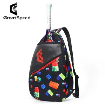 GreatSpeed Tennis Bag Women Adjustable Strap Badminton Bag Tennis