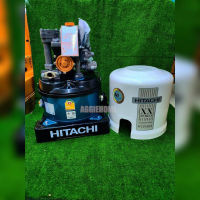 HITACHI ปั๊มน้ำ อัตโนมัติ รุ่น WT-P100XX (ถังกลม) กำลัง 100 วัตต์ ปั๊มน้ำอัตโนมัติ ปั๊มน้ำ จัดส่ง KERRY