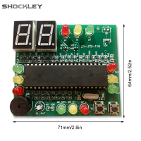 Shockley ชุดสัญญาณไฟขนาดเล็กตัวคุมไฟจราจร Sequencer สำหรับนักเรียนและชุดบัดกรีระดับเริ่มต้น