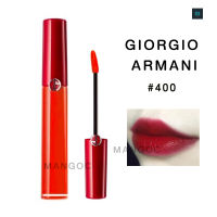 ลิป Giorgio Armani Lip Color Lip Maestro Lip Gloss เบอร์ 400 สีสวย สดชัด บำรุงปาก ติดทนยาวนาน