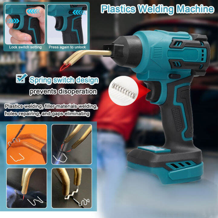 แผงเครื่องเชื่อมพลาสติกไร้สายสำหรับ-makita-18v-อุปกรณ์เชื่อมซ่อมรถยนต์แบบพกพาได้